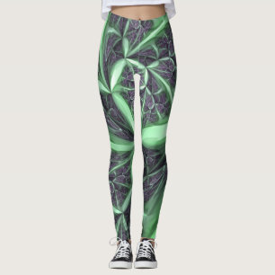 Green Star Leggings
