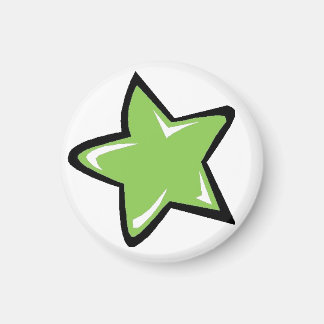 Green Star Magnet