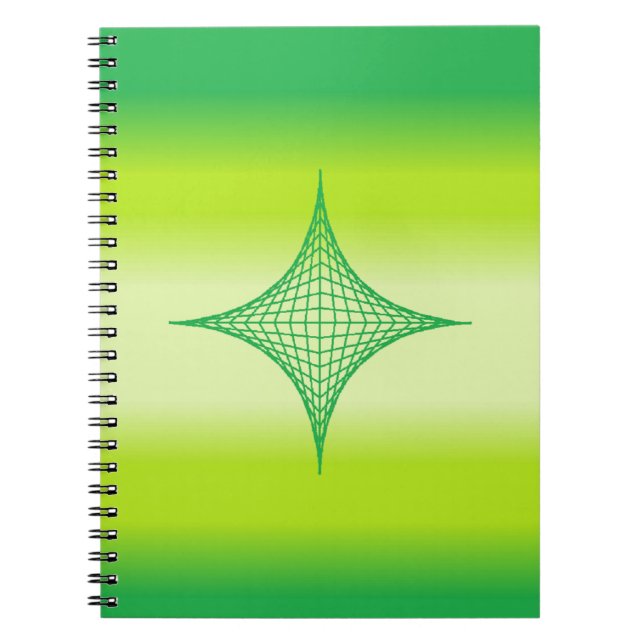 Green Star Notebook (Front)