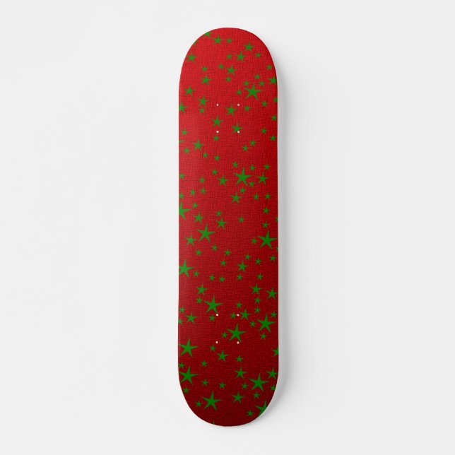 green star skateboard (Front)