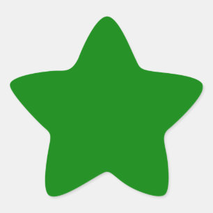 Green Star Sticker