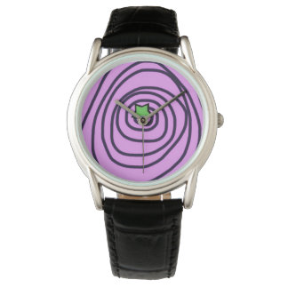 Green Star Swirl Watch