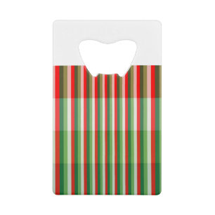Green, Star White and Red Stipe Overlay Pattern
