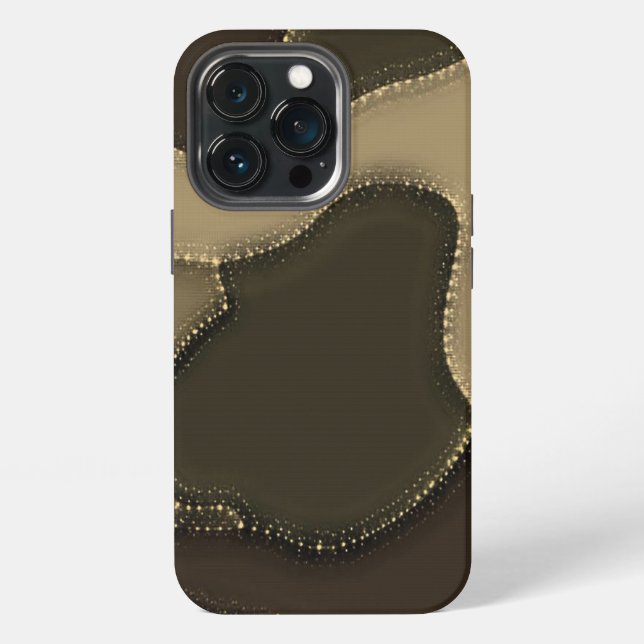 Green Starry Camo Blend   iPhone Case (Back)