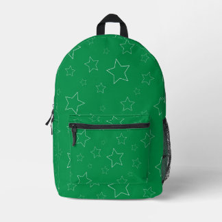Green Stars Backpack