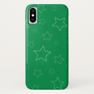 Green Stars iPhone / iPad case