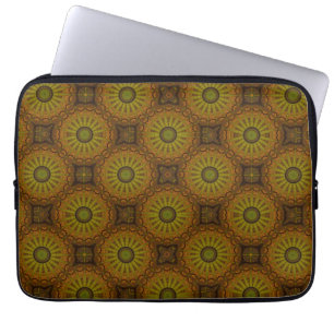 Green Stars Laptop Sleeve