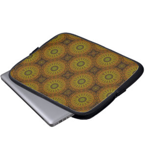 Green Stars Laptop Sleeve