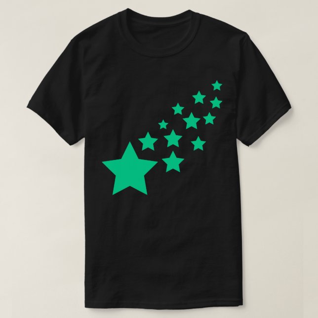 Green Stars T-Shirt (Design Front)