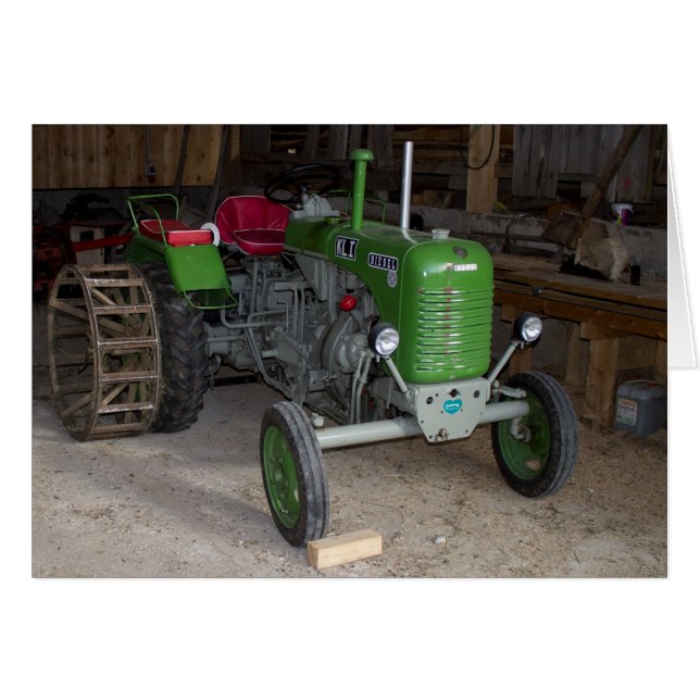 Green Steyr Tractor KL I (Front Horizontal)