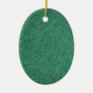 Green stone cracks Ornament