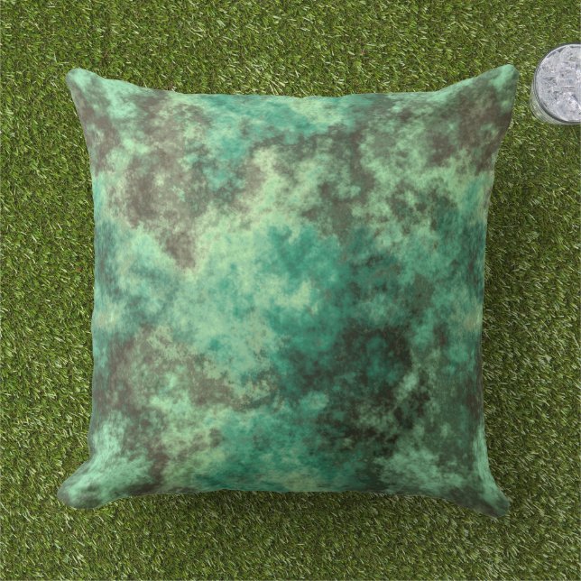 Green Stone Cushion (Grass)