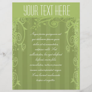 Green Striped Swirled Flyer