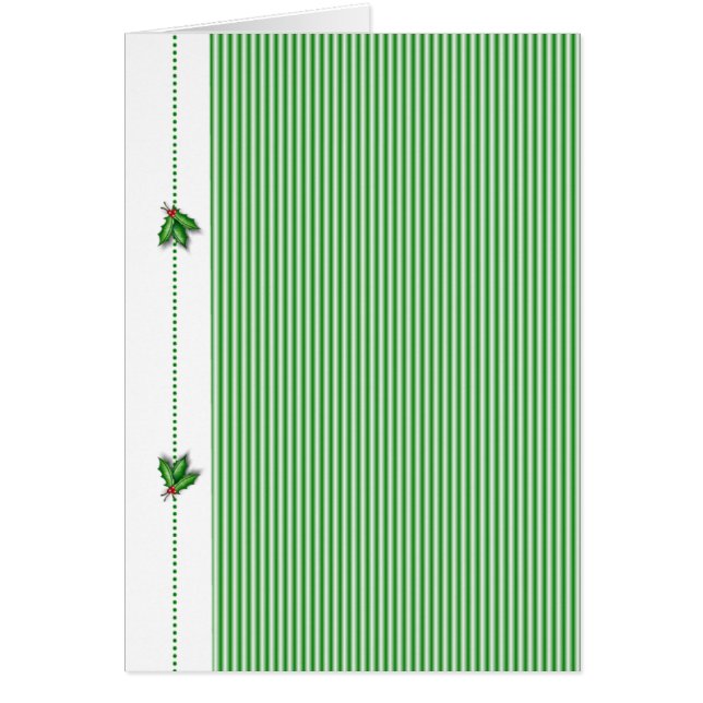 Green Stripes Holiday (Front)