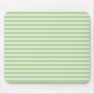 Green Stripes Mouse Mat
