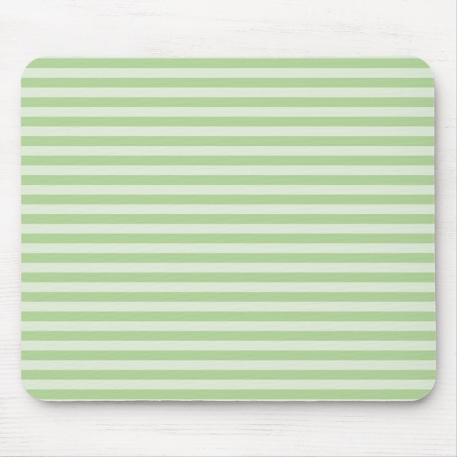 Green Stripes Mouse Mat (Front)
