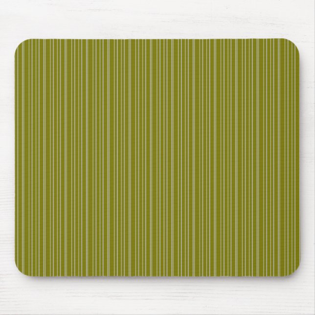 Green Stripes Mouse Mat (Front)