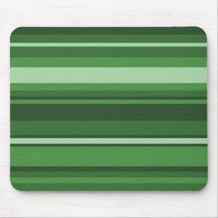 Green stripes mouse mat