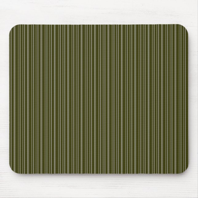 Green Stripes Mouse Mat (Front)