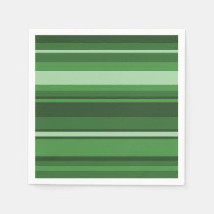 Green stripes napkin