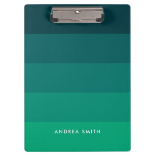 Green stripes palette clipboard