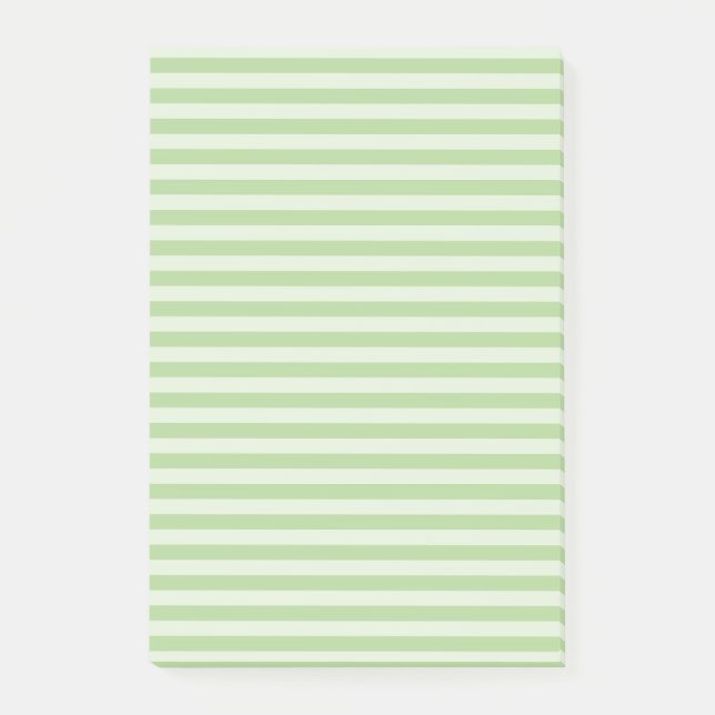 Green Stripes Post-it Notes (Front)