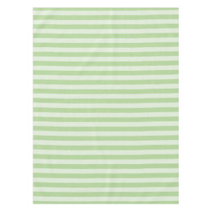 Green Stripes Tablecloth