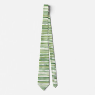 Green Stripes  Tie