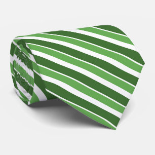 Green Stripes Tie