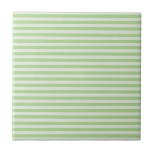 Green Stripes Tile