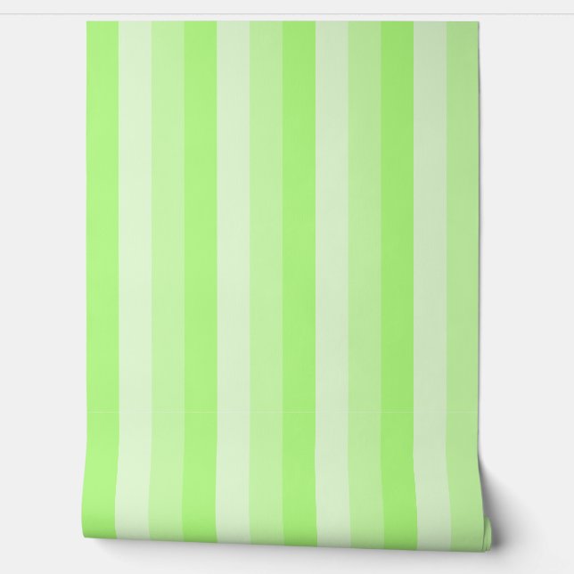 Green Stripes Wallpaper (Unrolling)