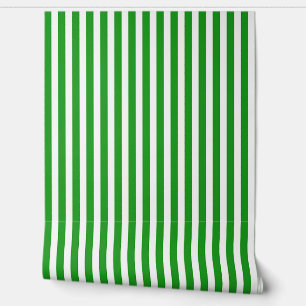 Green  Stripes  Wallpaper
