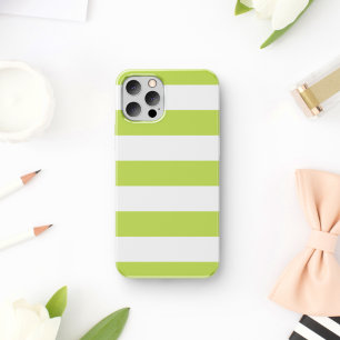 Green Stripes, White Stripes, Striped Pattern
