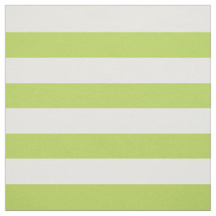 Green Stripes, White Stripes, Striped Pattern Fabric
