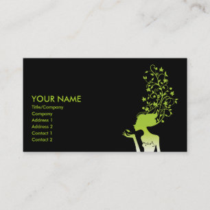 green sugar business card