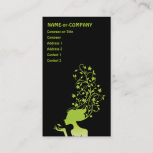 green sugar business card
