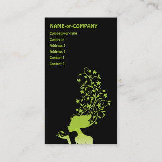 green sugar business card