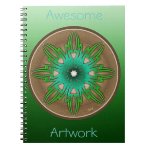 Green Sun Notebook