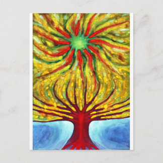 Green Sun Postcard