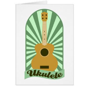 Green Sunburst Ukulele