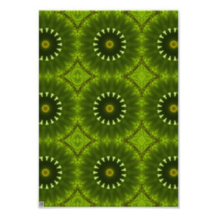 Green Suns Photo Print