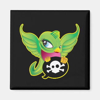 Green Swallow Magnet