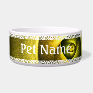 Green Swirl Floral Modern Abstract Art Pattern #23