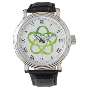 Green Swirl wristwatch