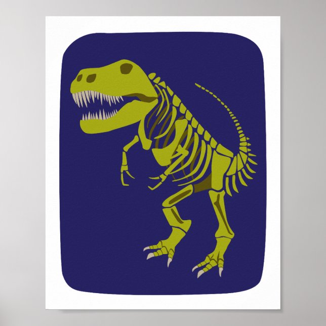 Green T-Rex Print (Front)