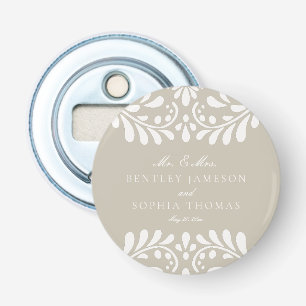 Green Talavera Tile Spanish Fiesta Wedding Favours Bottle Opener