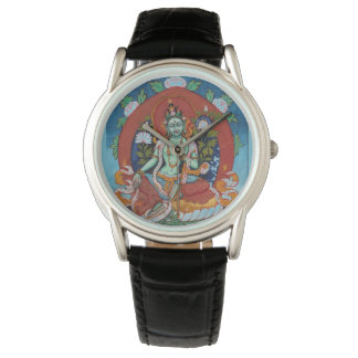 Green Tara Goddess of Compassion Buddhist Watch