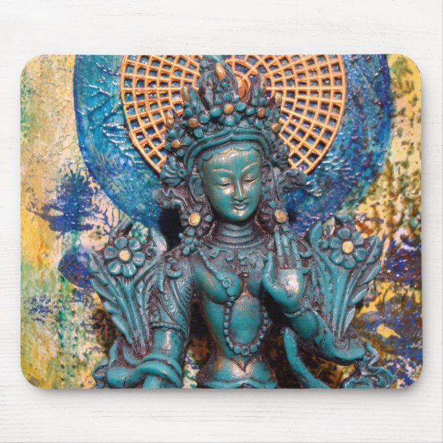 Green Tara Mousepad (Front)