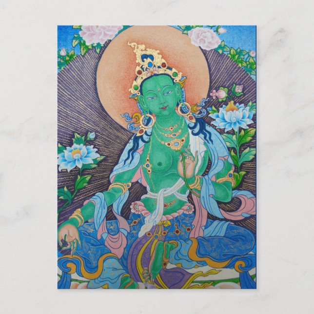 Green Tara Postcard (Front)