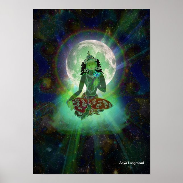 'Green Tara' poster (Front)